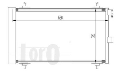 КОНДЕНСАТОР, КОНДИЦІОНЕР DEPO 009-016-0008