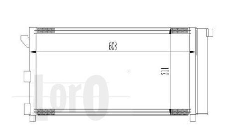КОНДЕНСАТОР, КОНДИЦІОНЕР DEPO 016-016-0018