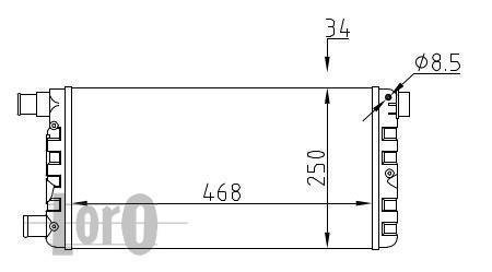 Автозапчастина DEPO 0160170001 (фото 1)