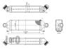 Радіатор інтеркулера Ford Transit 2.4DI 00- 0170180003