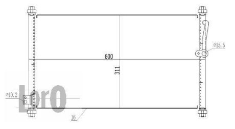 КОНДЕНСАТОР, КОНДИЦІОНЕР DEPO 018-016-0002