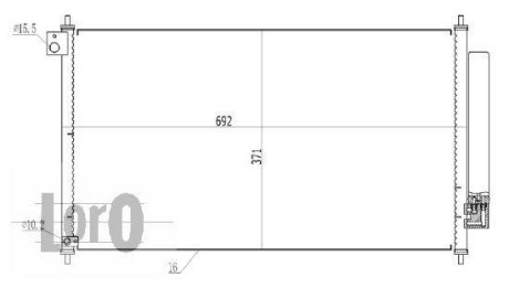 Фото 1 - конденсатор, кондиціонер DEPO 018-016-0007 КОНДЕНСАТОР, КОНДИЦІОНЕР DEPO 018-016-0007 (фото 1)