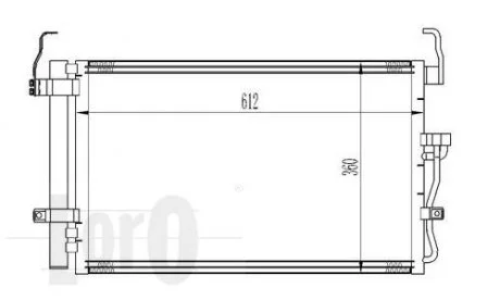 КОНДЕНСАТОР, КОНДИЦІОНЕР DEPO 0190160004