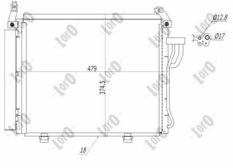 КОНДЕНСАТОР, КОНДИЦІОНЕР DEPO 019-016-0021