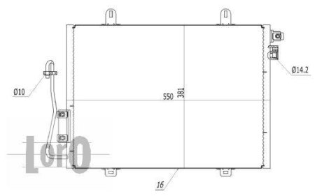 Фото 1 - конденсатор, кондиціонер DEPO 032-016-0002 КОНДЕНСАТОР, КОНДИЦІОНЕР DEPO 032-016-0002 (фото 1)