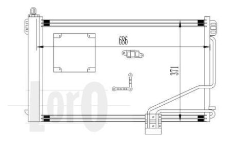 КОНДЕНСАТОР, КОНДИЦІОНЕР DEPO 054-016-0013