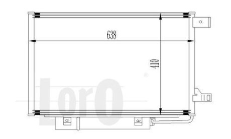 КОНДЕНСАТОР, КОНДИЦІОНЕР DEPO 054-016-0028