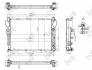 Радіатор охолодження двигуна W220/C215/R230/S320 CDI 00-05 054-017-0055-B