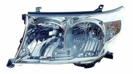 Фара Прав (H11/HB3, ручн, без мотора, колір повороту: прозор) TOYOTA LAND CRUISER 200 J2 01.08- DEPO 21211M1RLDE