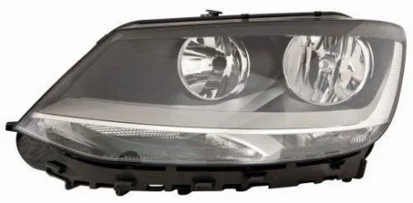 Фара Прав (H7/H7, електричн, з мотором) VW SHARAN 7N 05.10-02.15 DEPO 44111F8RMLDEM2