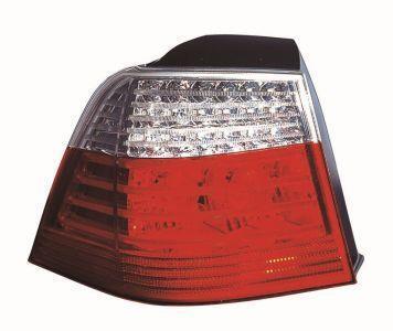 Ліхтар задній Лів (зовнішн, LED/P21W, колір повороту білий, колір скла червон) BMW 5 E60, E61 Універсал 5D 07.03-02.07 DEPO 4441944LUE