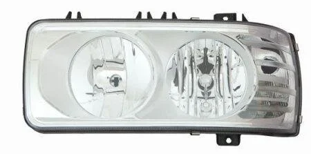 Фара Лів (H1/H7/LED/PY21W/W5W, ручн, включає денні ходові вогні, колір відбивача: хром, колір повороту: прозор) DAF LF 05.13- DEPO 450-1107L-LD-E