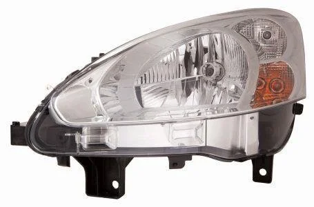 Фара Прав (H4, електричн, з мотором, колір відбивача: хром) PEUGEOT PARTNER II 09.12-03.15 DEPO 5501155RMLDEM
