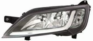 Фара Лів (H7/H7/W21/WY21W, електричн, з мотором, колір відбивача: чорн) CITROEN JUMPER, FIAT DUCATO, PEUGEOT BOXER 06.14-12.17 DEPO 5521145LMLDEM2