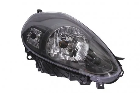 Фара Прав (H4/P21W/W21W, електричн, з мотором, колір відбивача: чорн) FIAT PUNTO EVO, PUNTO III 199 04.08-08.18 DEPO 6611162RMLDEM2