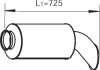 Глушитель выхлопных газов (конечный) Dinex 80402 (фото 1)
