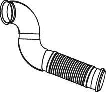Вихлопна труба Dinex 82252 (фото 1)
