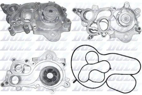 Водяной насос VAG "1,2-1,4TFSi "12>> DOLZ A234