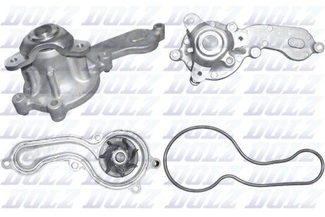 Насос охолоджуючої рідини, з ущільненням HONDA CR-Z, INSIGHT, JAZZ III 1.3H/1.5H 04.09- DOLZ H140