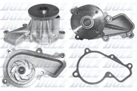 Насос охолоджуючої рідини HYUNDAI CRETA, ELANTRA V, ELANTRA VI, I40 I, I40 I CW, IX35, SONATA VI, SONATA VII, SONATA VIII, TUCSON KIA CARENS IV, CERATO III, CERATO IV 1.8/2.0/2.0H 08.09- DOLZ K111