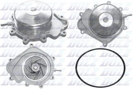 Водяной насос MERCEDES C(W204)/E(W207,W212)/V(W447) "OM651 "07>> DOLZ M251