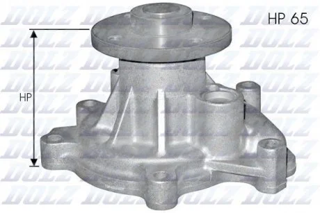 Водяной насос TOYOTA Yaris "1,0-1,3 "99-05 DOLZ T224