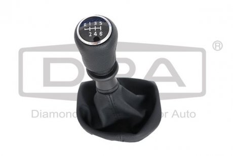 Чохол куліси (чорний) з ручкою перемикання (чорн 6ступ) без рамки VW T6 (15-) DPA 77111642702