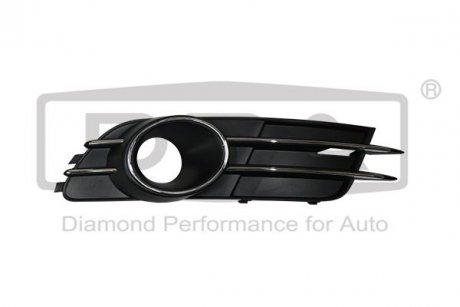Решетка противотуманной фары правой с полоской Audi A6 (10-15) DPA 88071821702 (фото 1)