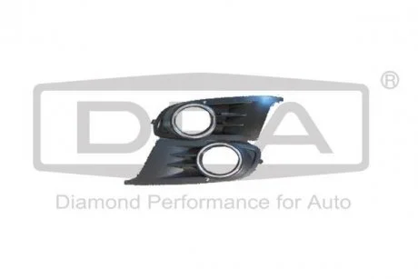 Грати протитуманної фари з отвором ліва VW Golf VI (5K1) (08-13) DPA 88531235702