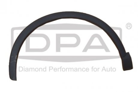 Накладка арки колеса переднего левого Audi Q3 (11-) DPA 88531787702
