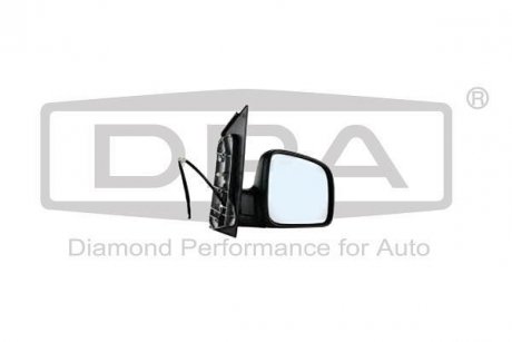 Дзеркало заднього виду праве (грунт) VW Caddy (04-11) DPA 88570097502 (фото 1)