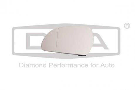 Элемент зеркальный левый с подогревом (хром) Skoda Octavia (04-13),Superb (08-15)/Audi A4 (07-15),A6 (04-11) DPA 88570861302 (фото 1)