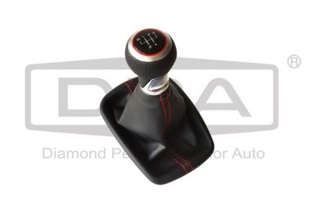 Ручка КПП без пильника чорний 5/6 ступ Audi A4 (08-15),Q5 (09-17) DPA 88631697402 (фото 1)