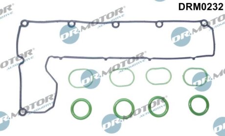 Прокладка кришки головки циліндра, набірPEUGEOT 508 10- Dr.Motor DRM0232 (фото 1)