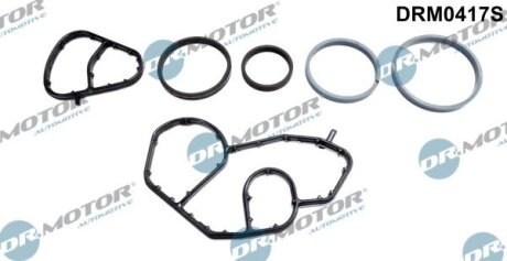Набір прокладок масляного радіатора FORD FOCUS 1,6TDCI 07- Dr.Motor DRM0417S