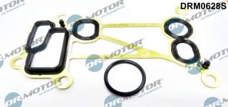 Набір прокладок масляного радіатора BMW 3 3,0D 08- Dr.Motor DRM0628S