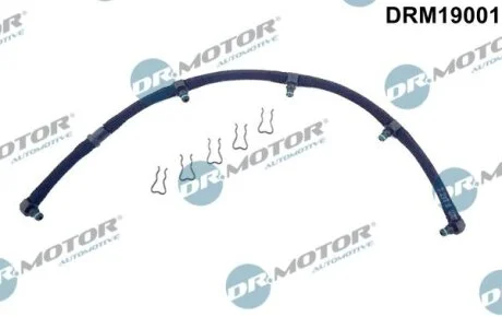 Паливна трубка TOYOTA AURIS 1,4D-4D 06- Dr.Motor DRM19001