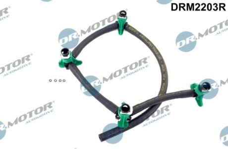Паливна трубка VOLVO 1,6TD Dr.Motor DRM2203R (фото 1)