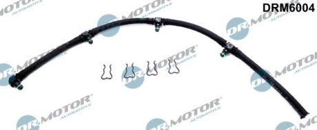 Шланг, утечка топлива FIAT 500 1,3D 06- Dr.Motor DRM6004 (фото 1)