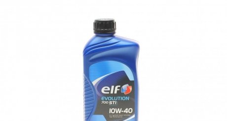 Моторна олія Evolution 700 STI 10W-40 напівсинтетична 1 л ELF 216669 (фото 1)