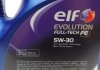 Олива моторна Evolution Fulltech FE 5W30 5л ELF 216689 (фото 3)