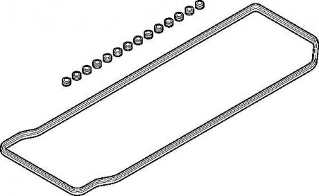 Комплект прокладок ГБЦ. VOLVO. верхний ELRING 381.390