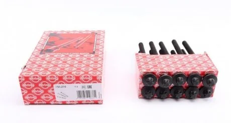 Комплект болтів головки цилідра PSA 1,6/1,8 XU5JP/XU7JP 97- ELRING 758.290