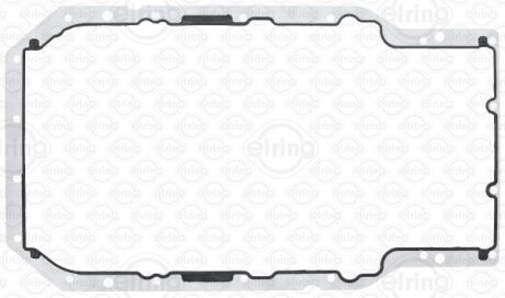 Прокладка масляного піддону (гума / металічна) MERCEDES UNIMOG OM934.971/OM934.972/OM934.974 05.13- ELRING 821400