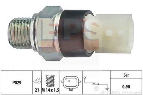 Датчик тиску мастила EPS 1.800.179 (фото 1)