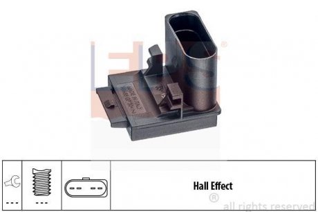 Фото 1 - датчик положення педалі зчепл EPS 1.810.309 Датчик положення педалі зчепл EPS 1.810.309 (фото 1)