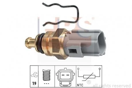 Датчик температури води FORD/VOLVO EPS 1.830.285