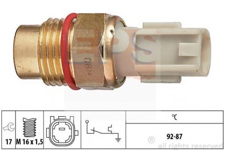 Термовимикач вентилятора радіатора EPS 1.850.198 (фото 1)