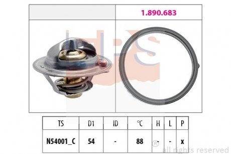 Termostat HY/KIA EPS 1879997