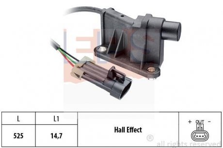 Датчик положения распредвала EPS 1.953.315